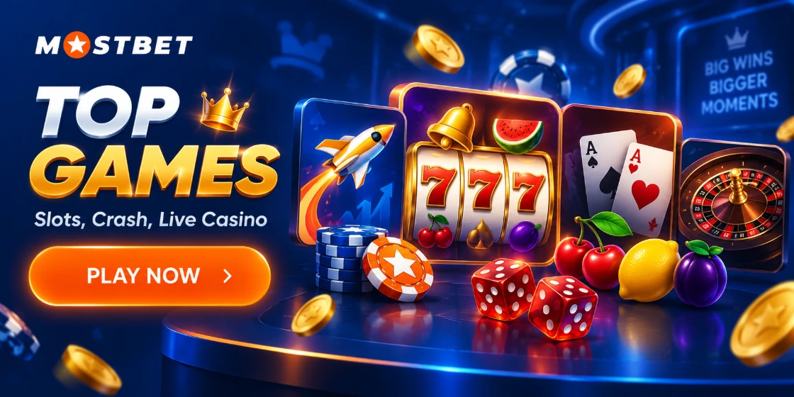 Mostbet Kazino oyunları